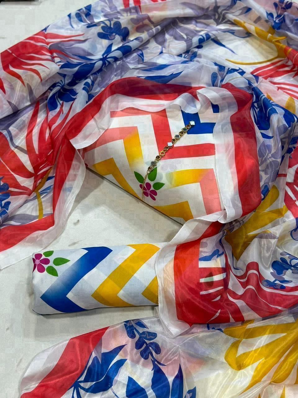 Swiss Lawn Digital Print 3-Pc Suit