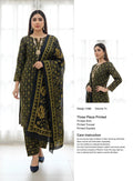 Printed Lawn Unstitched 3 Piece Suit
