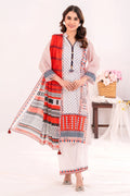 3 Piece Lawn Printed UnStitched Suit - L35