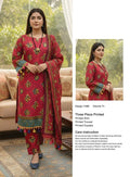 Printed Lawn Unstitched 3 Piece Suit